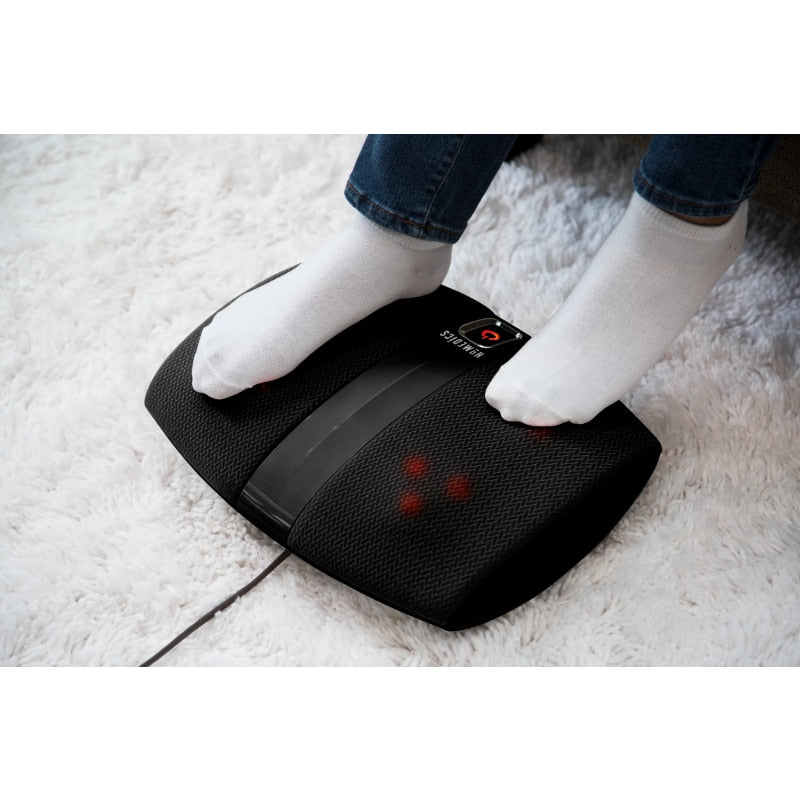 HoMedics Shiatsu Select Massageador de pés com calor, amassamento profundo e massagem relaxante, FMS-255H