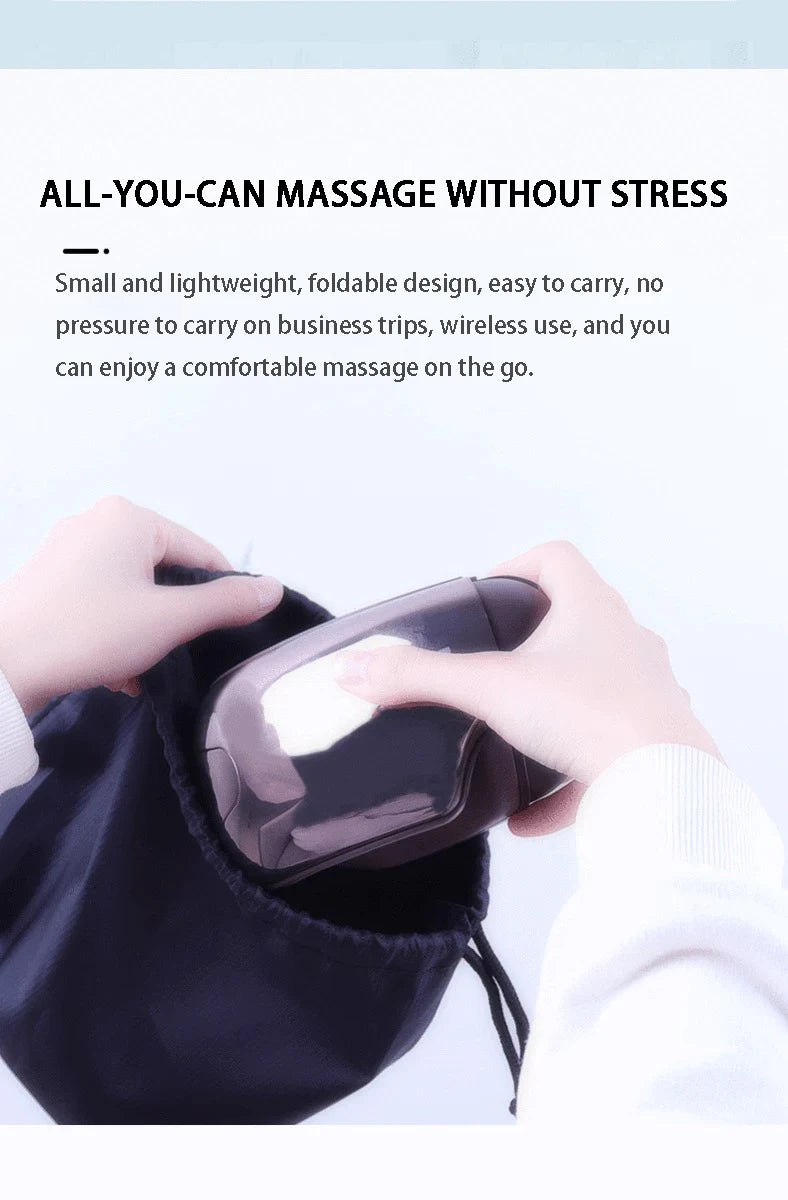 Portable Eye Massager: Relax Anywhere, Foldable & Lightweight