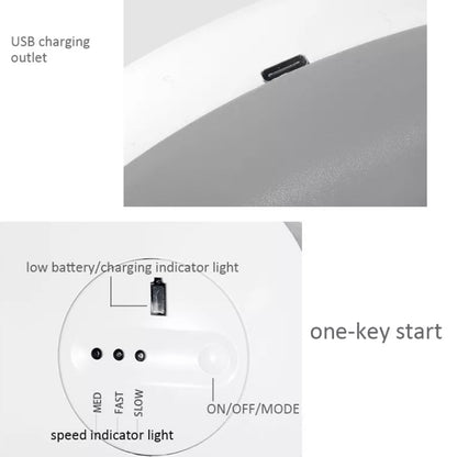 USB charging outlet low battery/charging indicator light one-key start