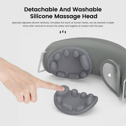 detachable and washable silicone massage head can be washe