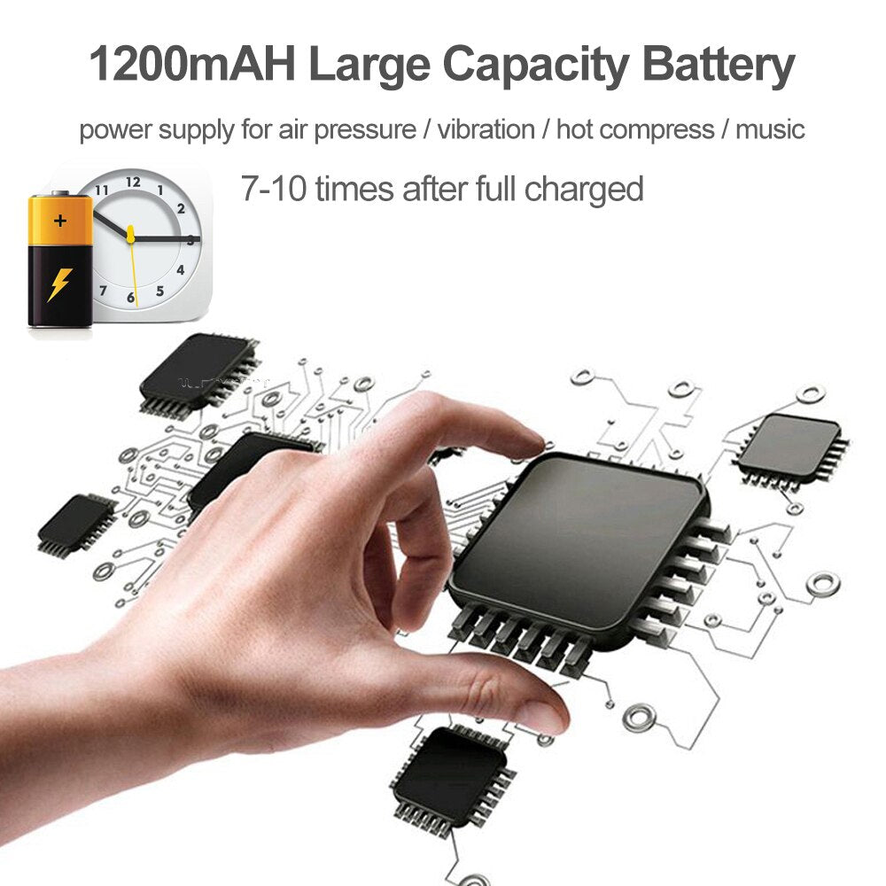 1200mAH Large Capacity Battery power supply for air pressure