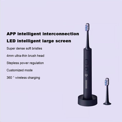 XIAOMI MIJIA T700 Sonic Electric Toothbrush Teeth Whitening Intelligent Ultrasonic Vibration Oral Cleaner Brush IPX7 LED Display