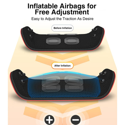 Inflatable Airbags for Free Adjustment to Adjust the Tra