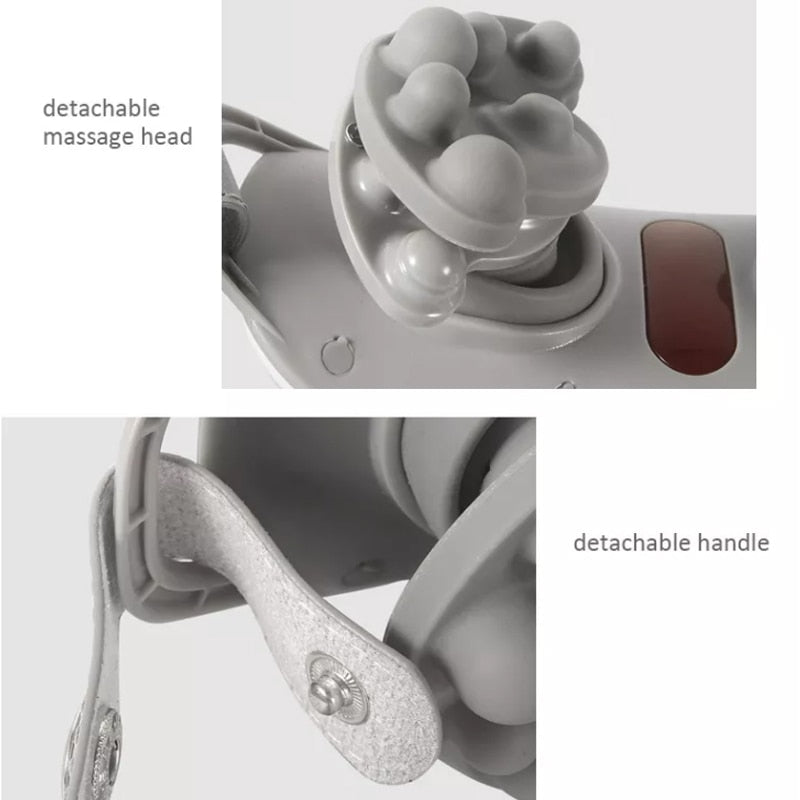 detachable handle for massage head det