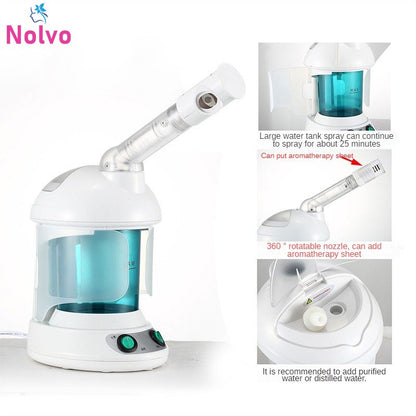 Ozone Facial Steamer Face Skin Care Spa Steam Facial Sprayer Humidifier Nebulizer Nano Facial Moisturizing Beauty Instruments