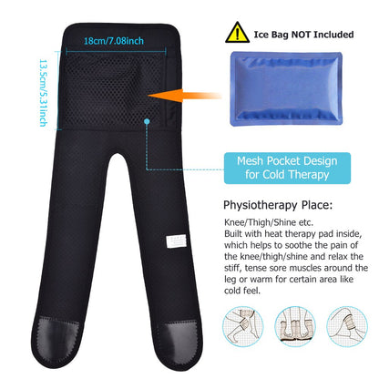 built with heat therapy pad inside, which helps to soothe the pain of