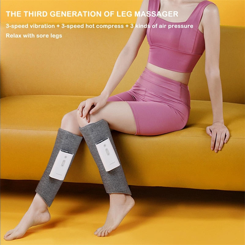 third GENERATION OF LEG MASSAGER 3-speed vibration