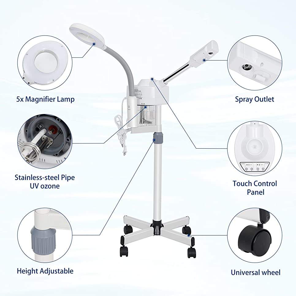 Sx Magnifier Lamp Spray Outlet Stainless-steel Pipe