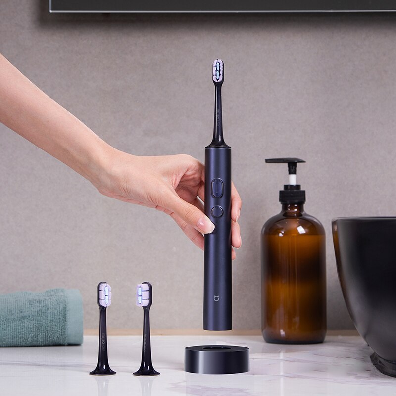 XIAOMI MIJIA T700 Sonic Electric Toothbrush Teeth Whitening Intelligent Ultrasonic Vibration Oral Cleaner Brush IPX7 LED Display