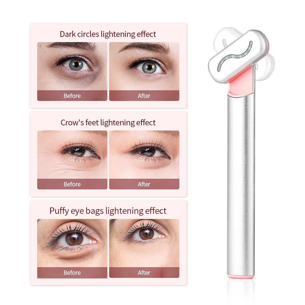 Dark circles lightening effect Before After Puffy eye bags lighten