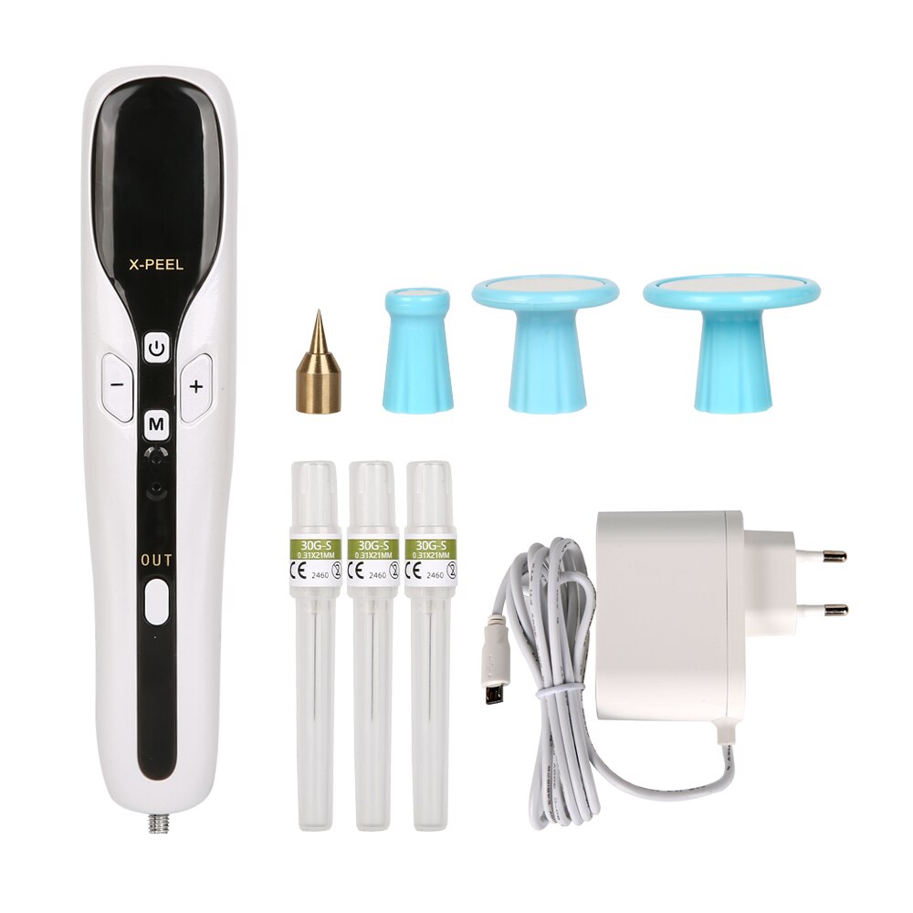 Professionnel 2 en 1 Ozone Plasma Stylo LCD paupière levage Taupe De Rousseur Tache Sombre Verrue Remover Machine Outil De Suppression De Tatouage