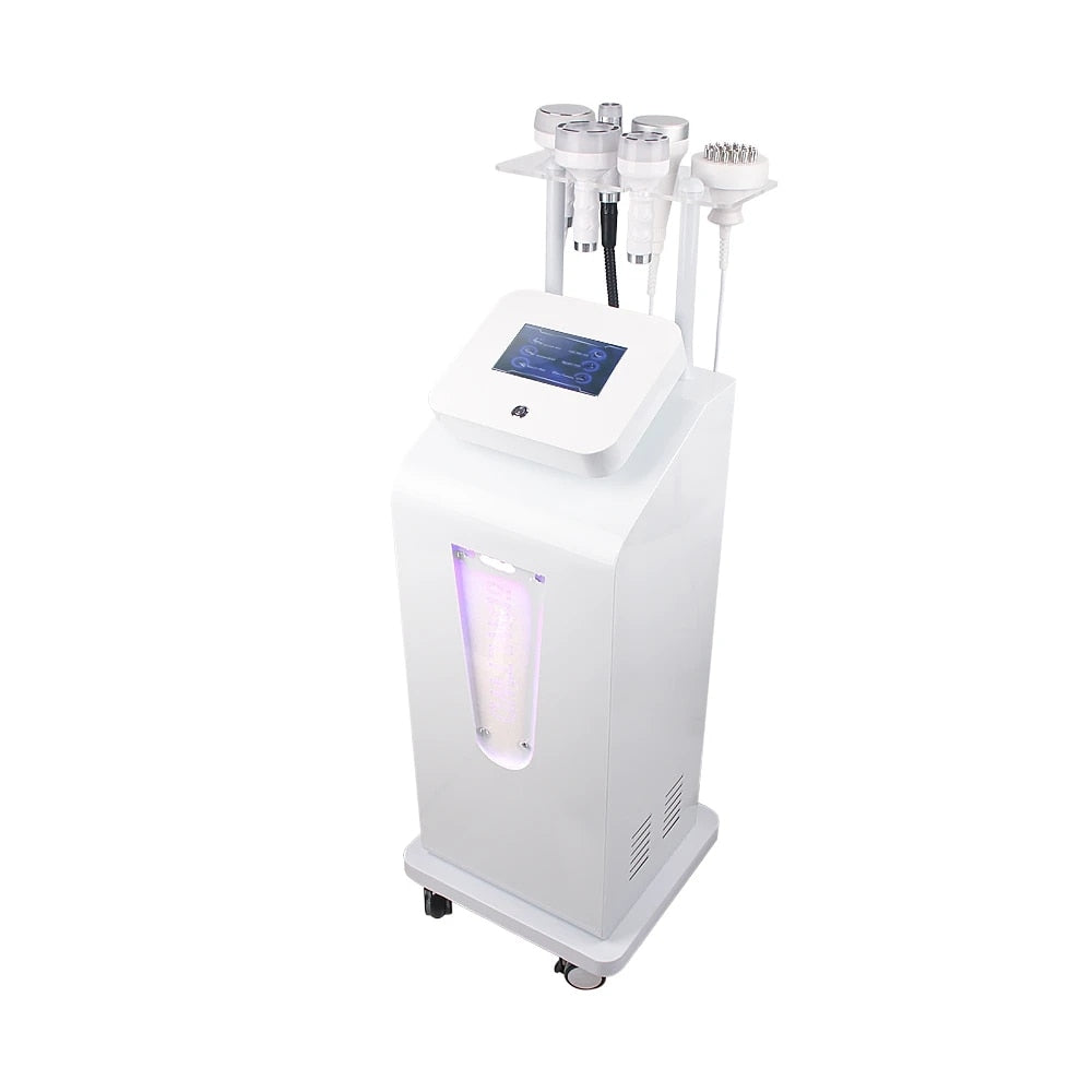 120K Vacuum Cavitation Machine Anti-cellulite Massage Body Slimming Weight Loss Apparatus Skin Tightening 6 in 1 Beauty Device