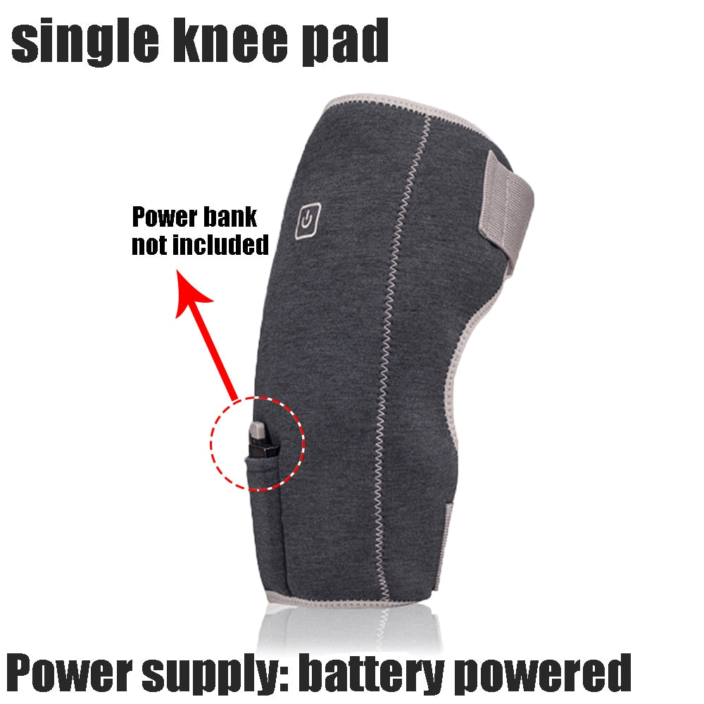 knee pad Power bank not included Power supply: battery powered