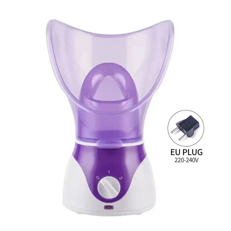 Face Steamer Facial Heating Sprayer Skin Moisturizing Pore Cleaner Facial Hot Fog Steamer Home Care Skin Humidifier SPA Machine