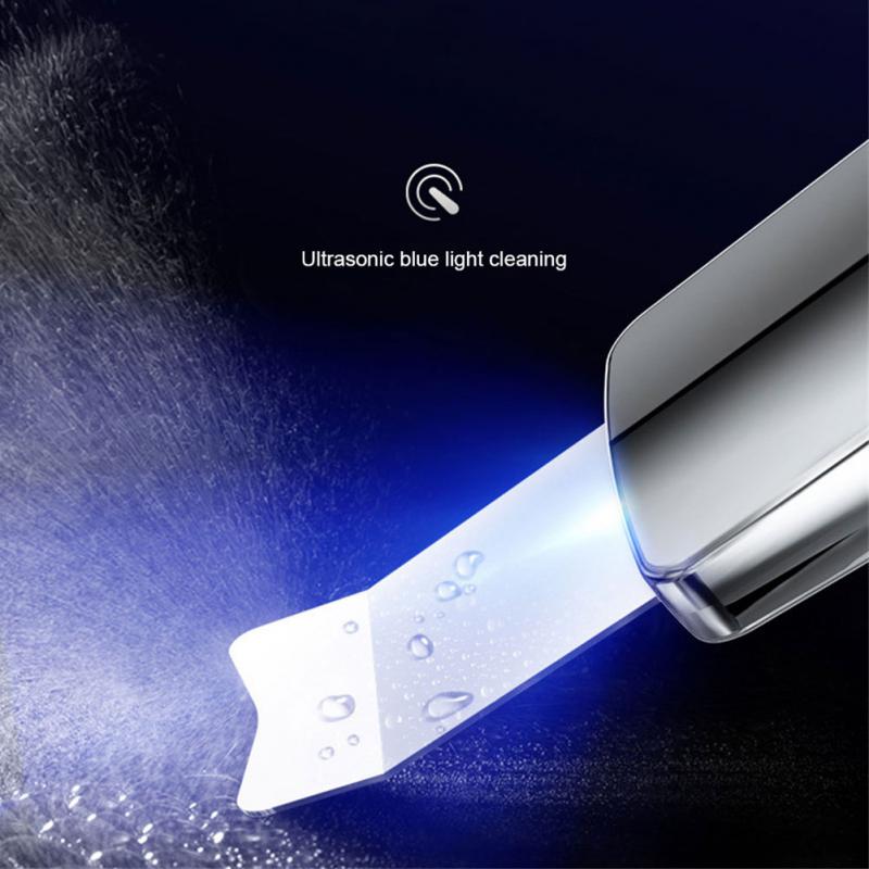 Ultrasonic Skin Scrubber With Usb Peeling Shovel Ion Acne Blackhead Remover Deep Cleaning Machine Face Lifting Facial Massager