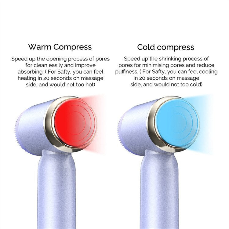 Warm Compress Cold compress Speed up the opening process of pores Speed up