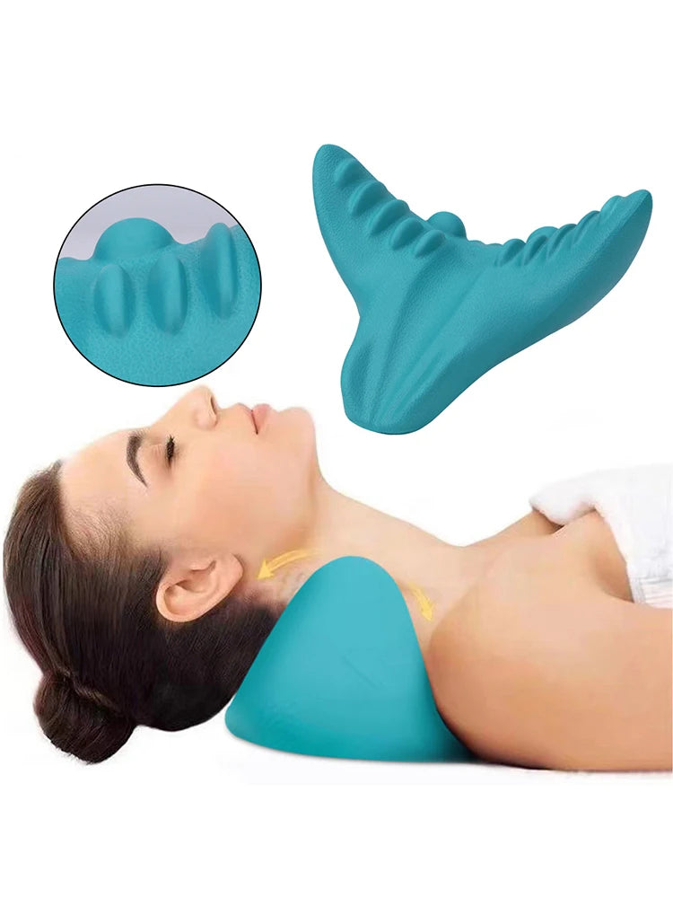 Neck massage and relaxation tool from mainland China, made of composite material.