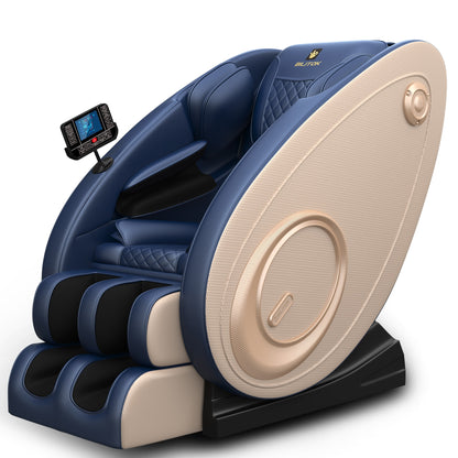 Full Body Massage Chair with Heating, Massage Chair Recliner with Zero Gravity, Bluetooth Speaker, Airbags, Foot Roller