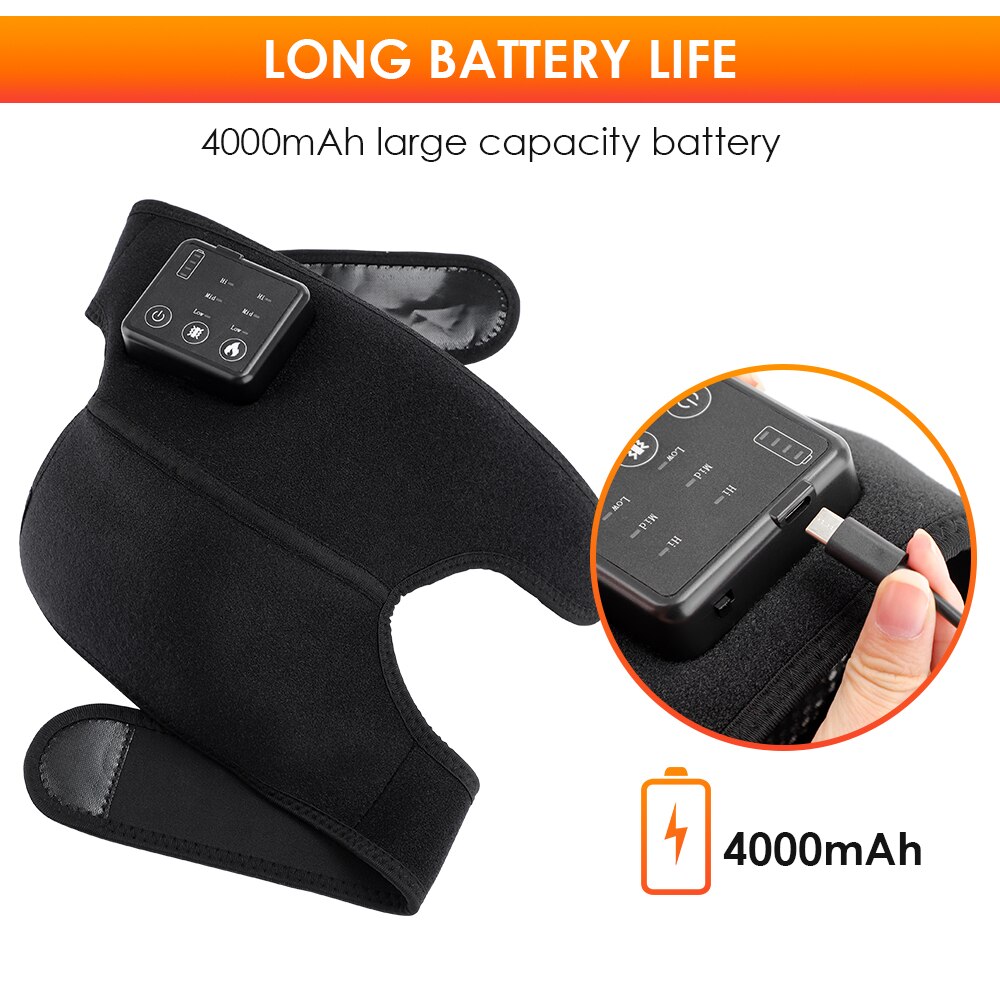 LONG BATTERY LIFE 40OOmAh large capacity battery