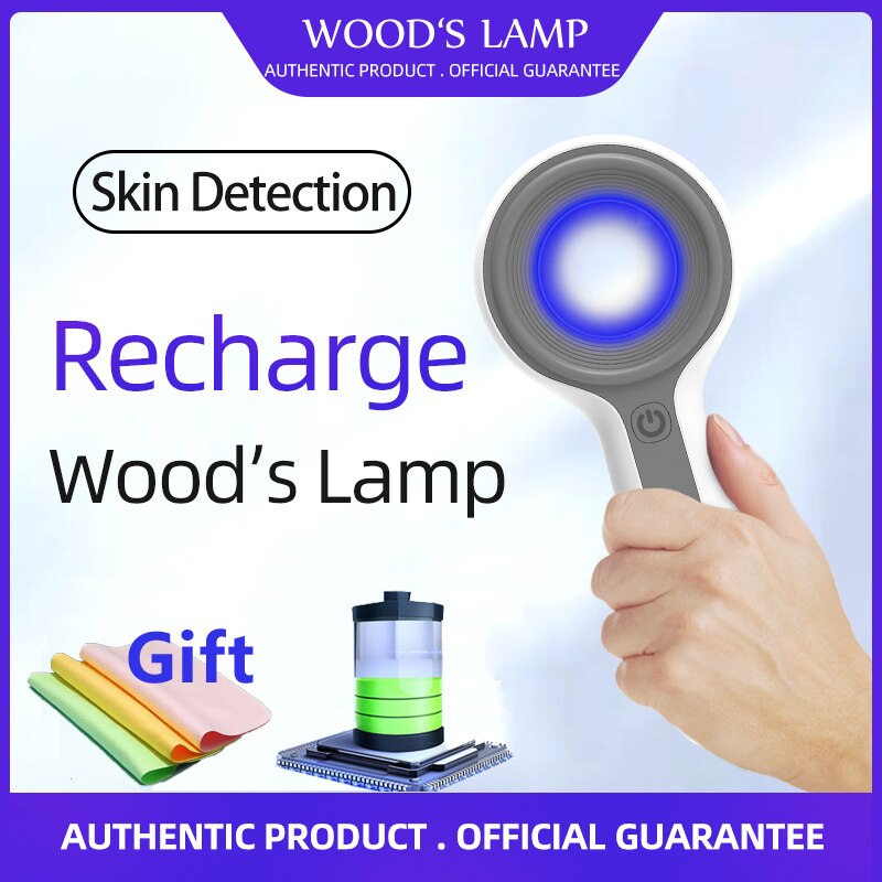 Skin Examination Test Medical Wood&#39;s Lamp Dermoscope Skin Analyzer Medical Woods Lamp Skin Analysis