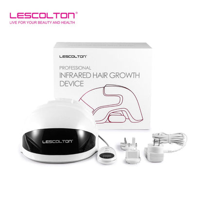 LESCOLTON Hair Growth Helmet Laser Cap Infrared Light LED Helmet Hair Growth Hat Hair Loss Treatment Device Hair Restore Product