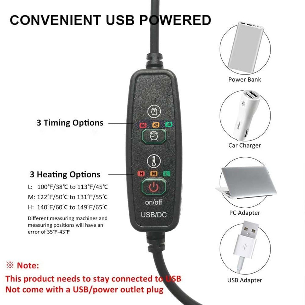 USB POWERED Power Bank 3 Timing Options 45 Car Charger