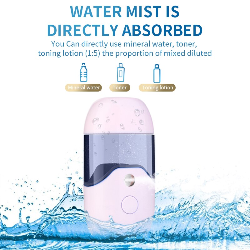 WATER MIST IS DIRECTLY ABSORBED You Can