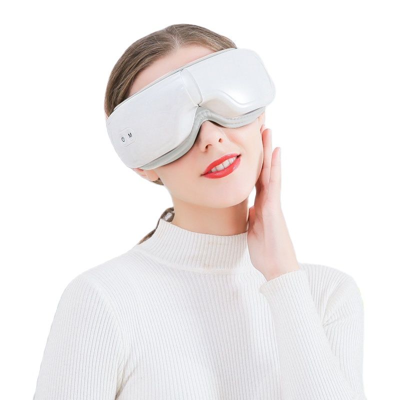 Eye Massager with Heat, Birthday Gift Bluetooth Music Heated Eyeris 1 Massager for Migraines, Relax and Reduce Eye Strain