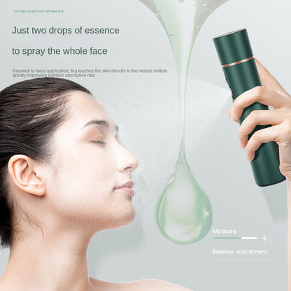 Professional Portable Facial Steamer with Cold Spray and Oxygen Injection Function