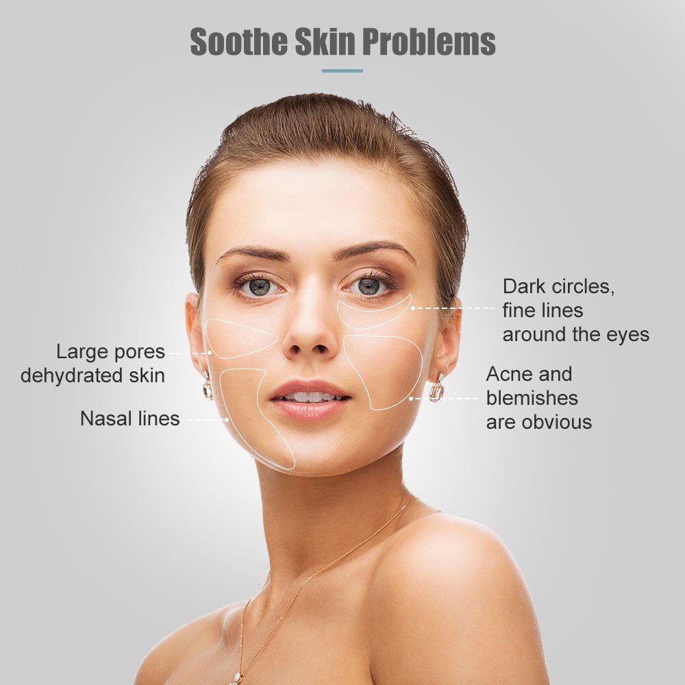 Soothe Skin Problems Dark circles, fine lines around the eyes