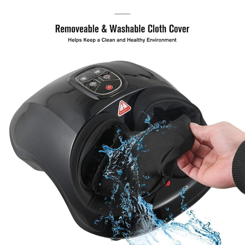 Removeable & Washable Cloth Cover Helps Keep a