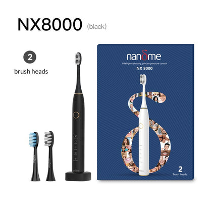 Nandme NX8000 Smart Sonic Electric Toothbrush IPX7 À Prova D' Água Micro Vibração Clareador De Limpeza Profunda Sem Machucar Os Dentes