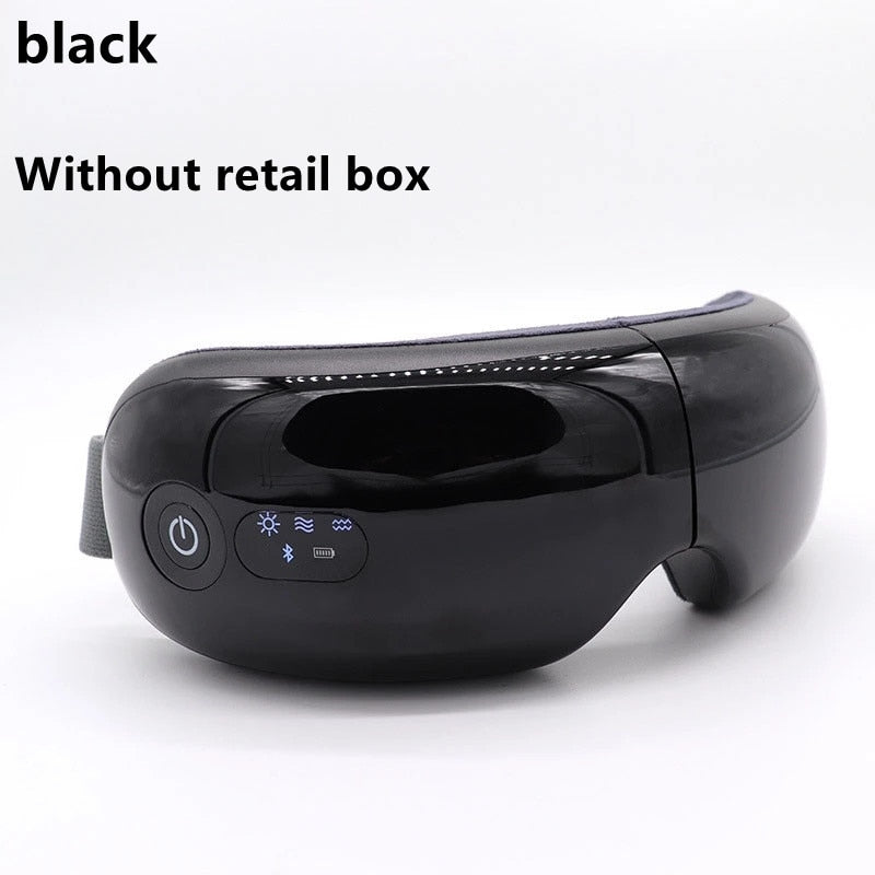 Eye Massager Smart Airbag Vibration Eye Care Instrument Hot Compress Bluetooth Eye Massage Glasses Fatigue Pouch &amp; Wrinkle