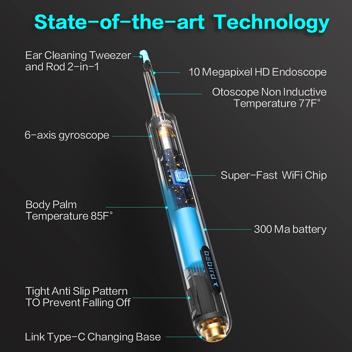 Ear Cleaning Tweezer- and Rod 2-in-1 10