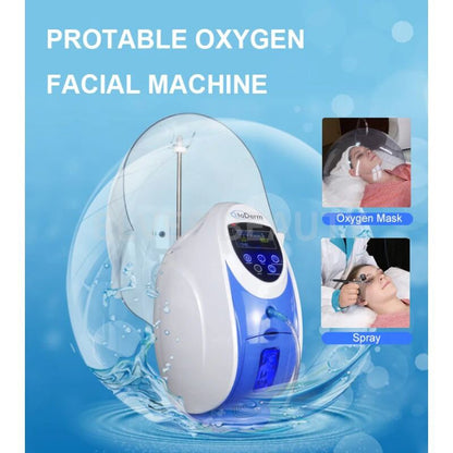 Korea Oxygen Jet Infusion O2toDerm Oxygen Mask Facial Machine Anion Hydra Facial Face Cleaning Skin Mouisture For Skin Care