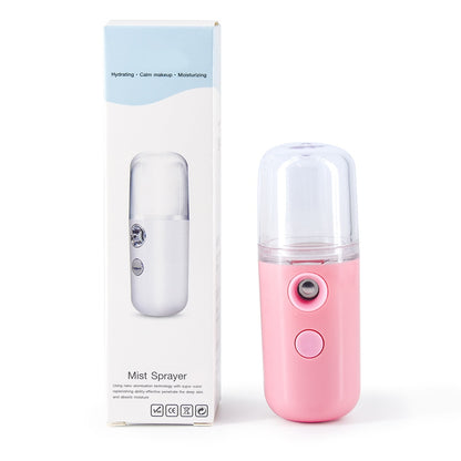 Névoa USB Pulverizador Facial Umidificador Recarregável Nebulizador Facial Vaporizador Hidratante Instrumentos de Beleza Ferramentas de Cuidados com a Pele do Rosto