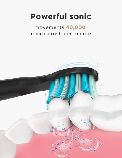 powerful sonic movements 40,000 micro-brush per minute