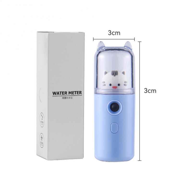 Nano Mist Facial Sprayer Beauty Instrument USB Humidifier Rechargeable Nebulizer Face Steamer Hidratante Beauty Facial Steamer