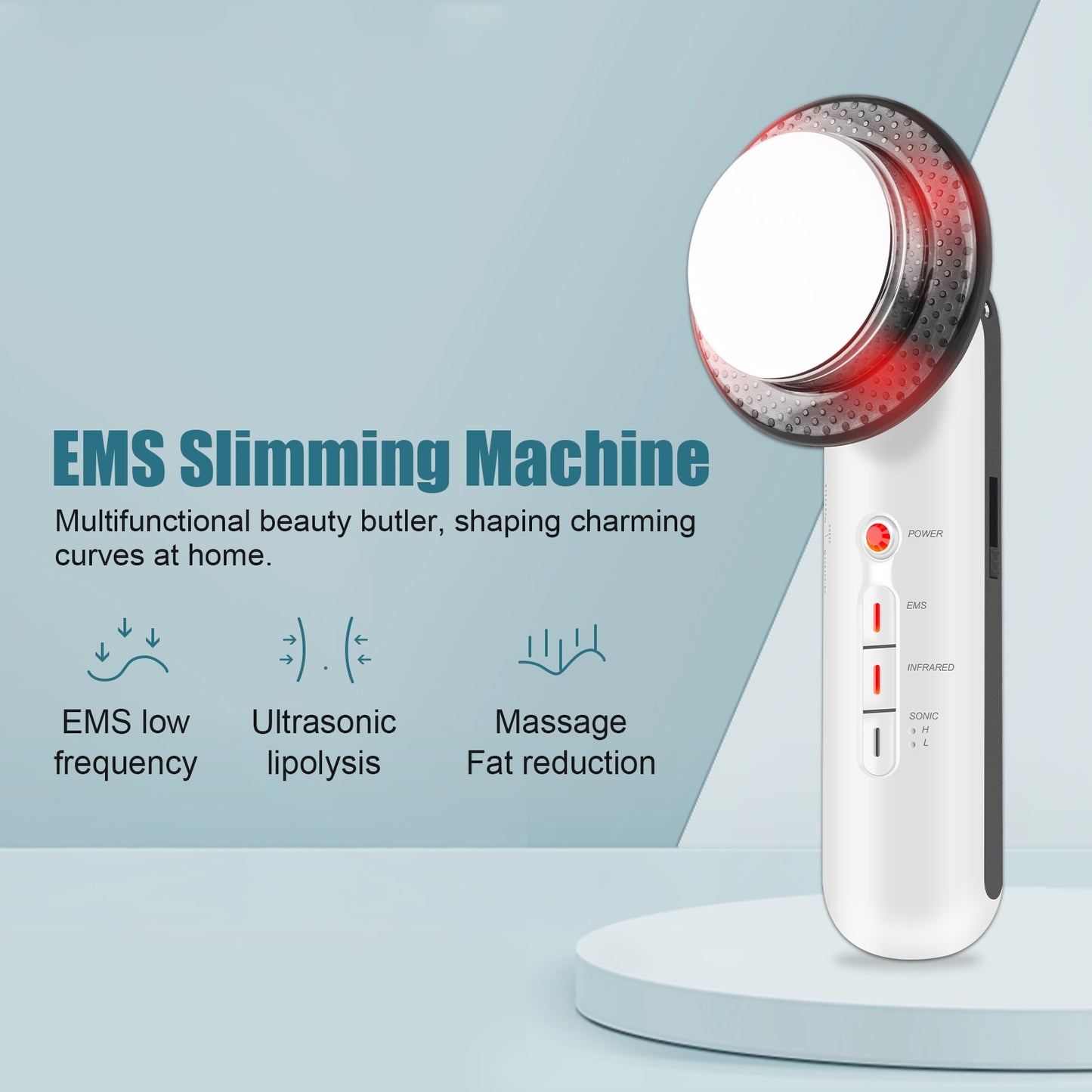 EMS low Ultrasonic massage SONIC frequency lipolysis Fat