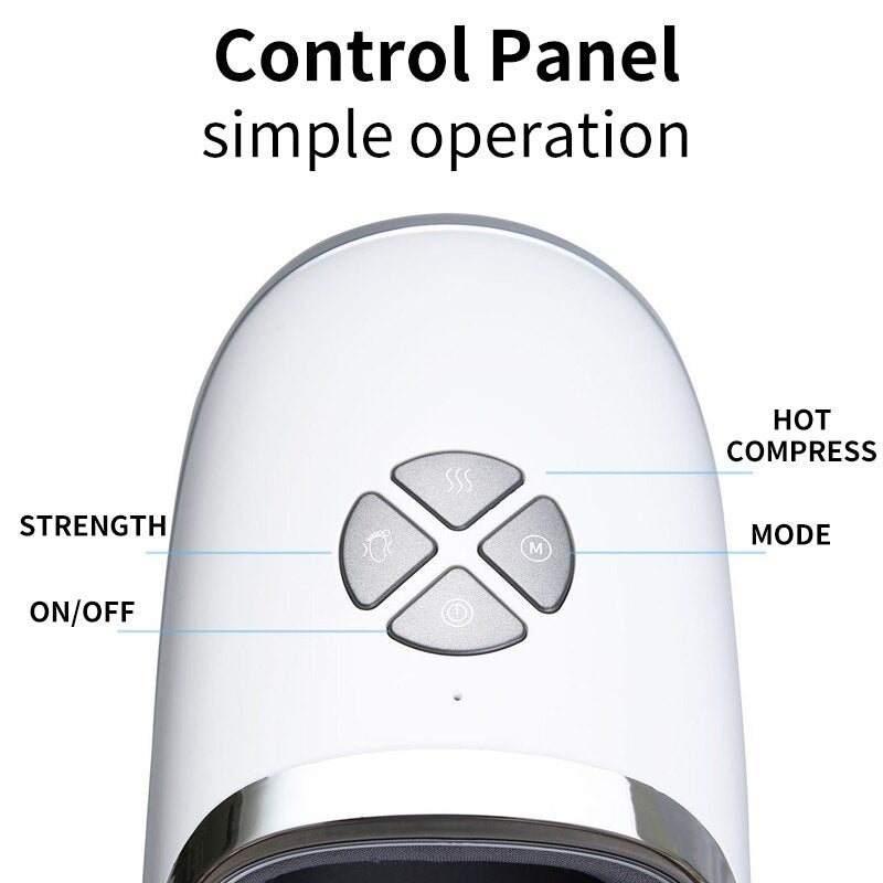 Control Panel simple operation HOT COMPRESS STRENGTH MODE