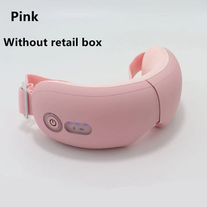 Eye Massager Smart Airbag Vibration Eye Care Instrument Hot Compress Bluetooth Eye Massage Glasses Fatigue Pouch &amp; Wrinkle