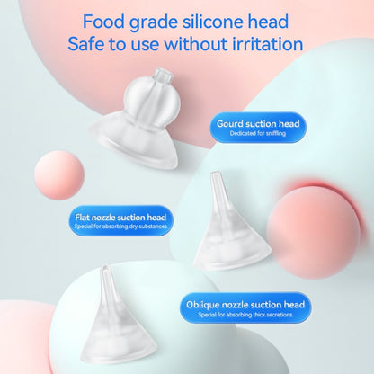 food grade silicone head Safe to use without irritation Gourd suction