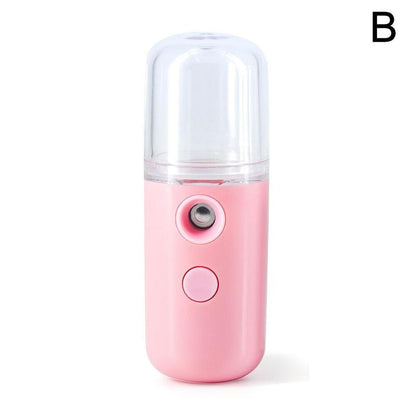 Nebulizer for Eyelashes Mini Face Steamer Nano Mister Sprayer Nebulizer Humidifier Mist Atomization Sprayer USB