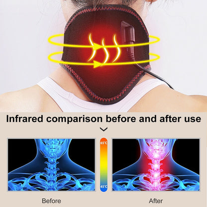 Infrared comparison before and after use 65"C Before