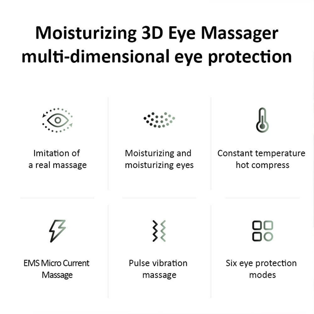 Moisturizing 3D Eye Massager multi-dimensional eye protection