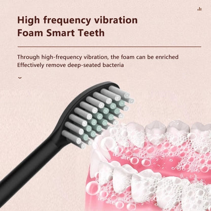 New 2023 N100 Sonic Electric Toothbrush Adult Timer Brush 6 Mode USB Charger Rechargeable Tooth Brushes Replacement Heads Set