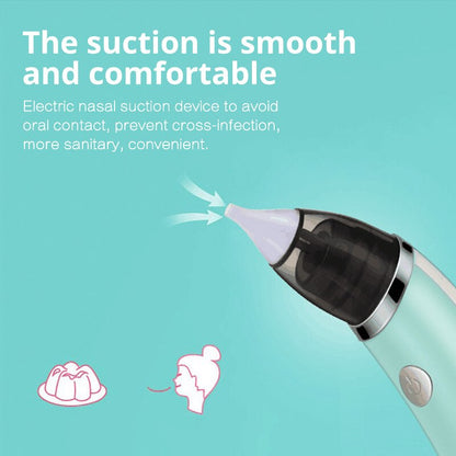 suction is smooth and comfortable Electric nasal suction device t0