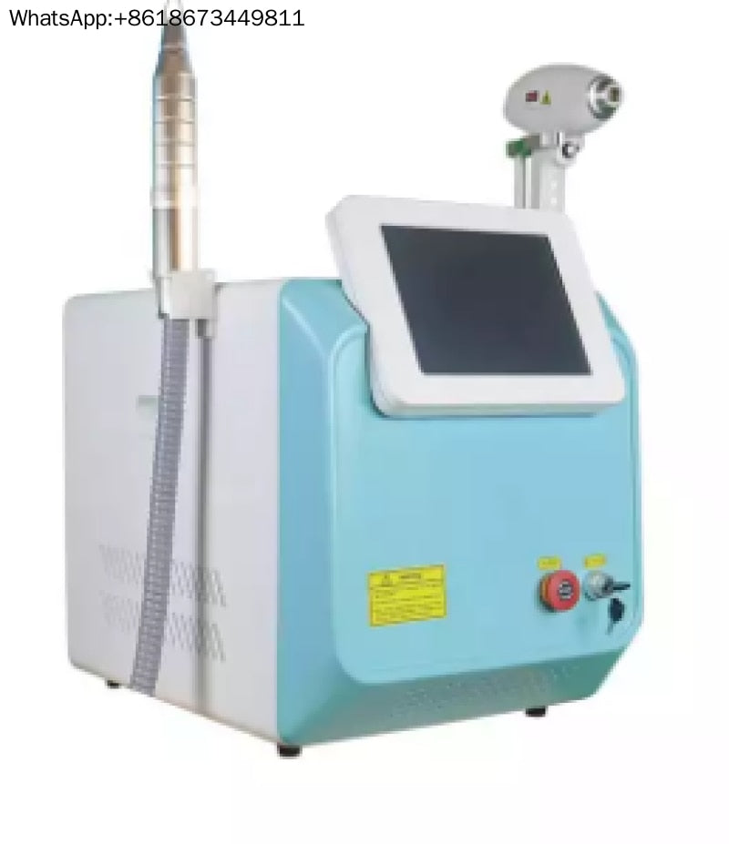 High Quality Rank 2 in 1 Pico Pigment Tattoo Remove Device 808 Diode Laser Painless Hair Removal Skin Rejuvenation Machine