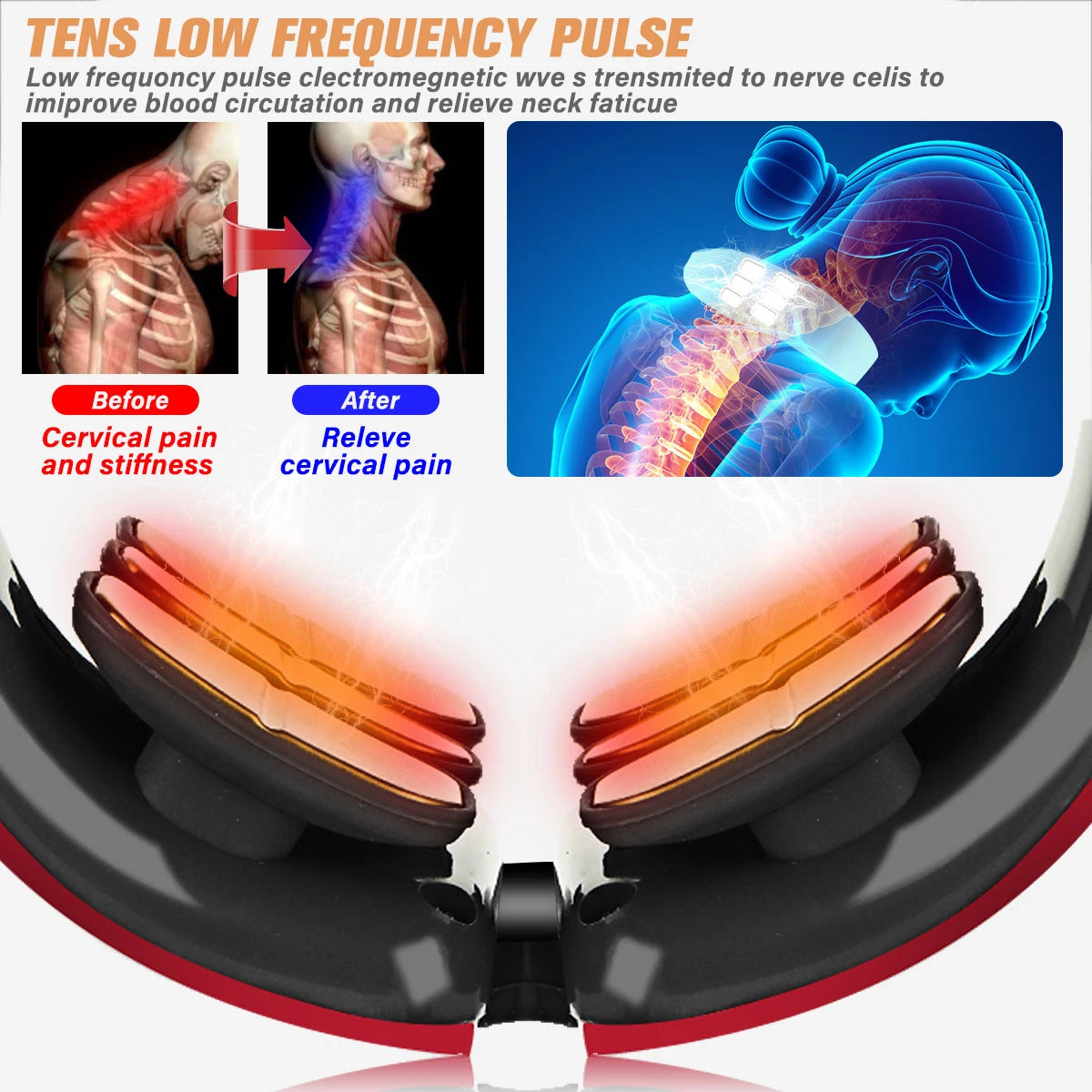 Relieve Neck Fatigue with Magnetic Therapy