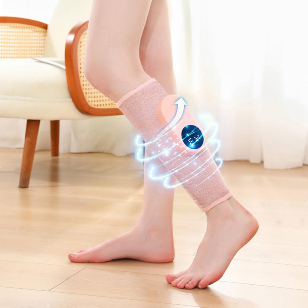 Nouveau masseur de jambes avec compression thermique Circulation sanguine Mollet Air Muscle Jambes Masseur Pression Pressothérapie Relax Electr H7A9